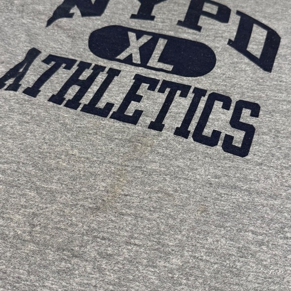 Vintage 80s Champion New York Police‎ NYPD Athletics Single Stitch Men's Large - Picture 3 of 11